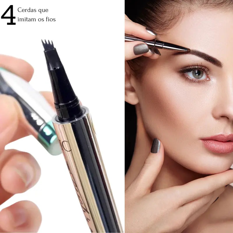 Caneta Delineadora Perfect Brows - Sobrancelhas Volumosas e Preenchidas