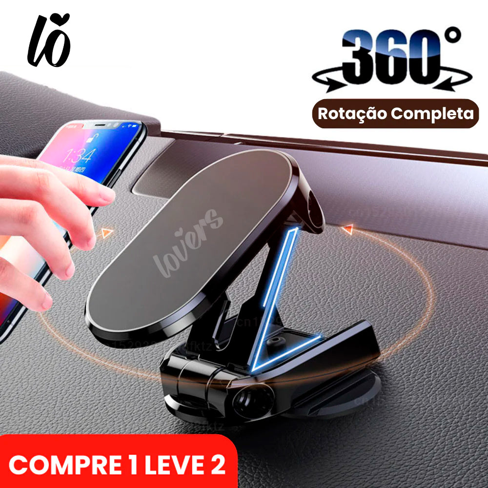 [PROMOÇÃO] Suporte magnético™ para celular automotivo - PAGUE 1 LEVE 2