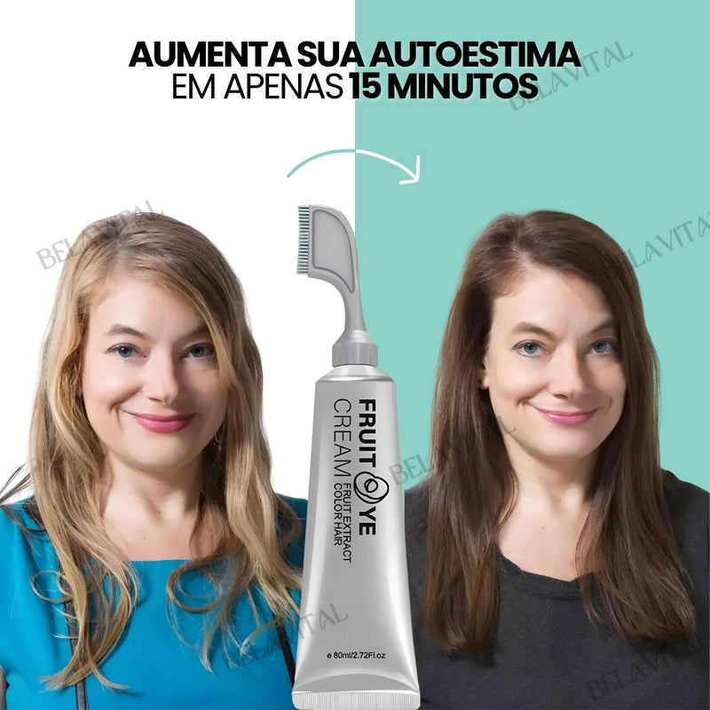 NaturiColor: Tinta de Cabelo Sem Amônia + Pente de Brinde